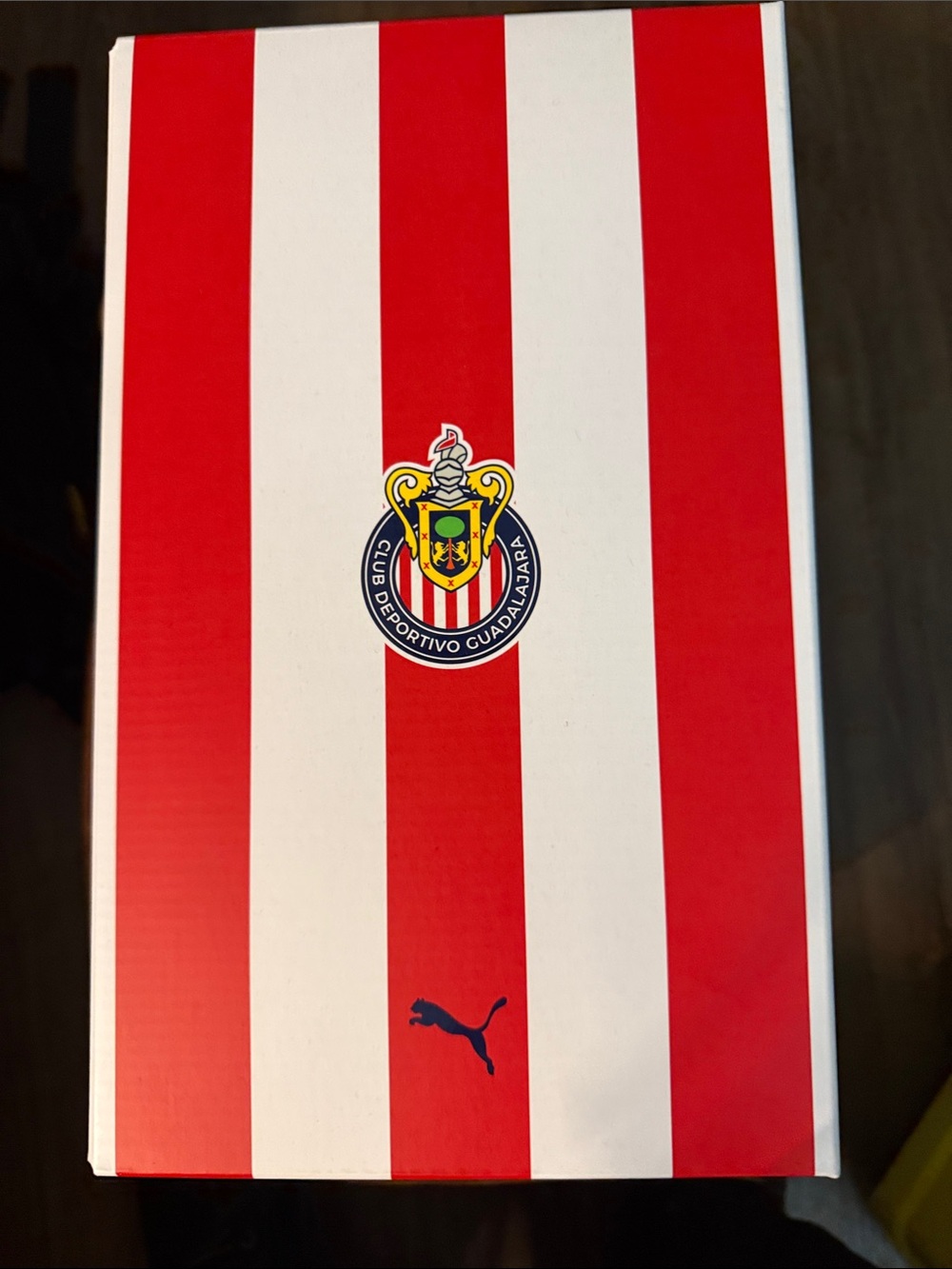 Puma Navy Blue, White & Red Chivas Trainer - Picture 2 of 7